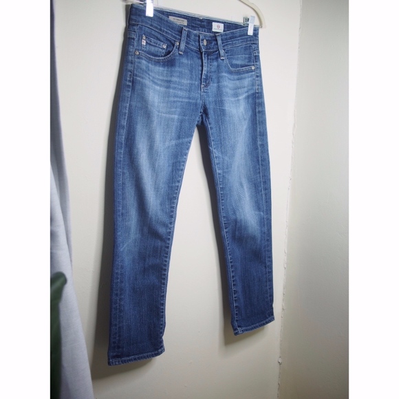 AG Jeans The Tomboy Crop Jeans Size 25 EUC - Picture 1 of 7